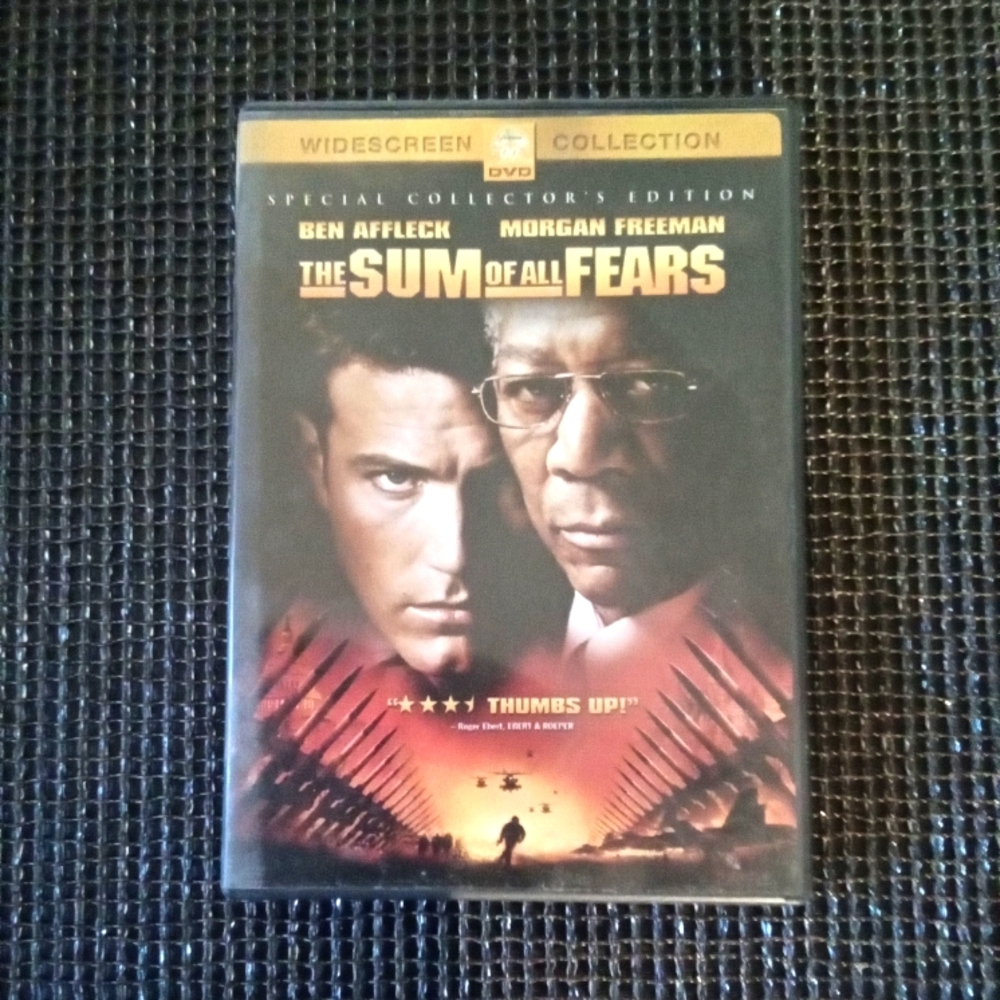 The Sum Of All Fears DVD Movie
